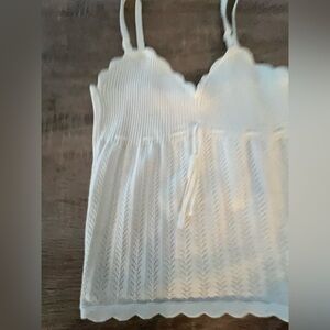 Wilfred Cream Scalloped Camisole